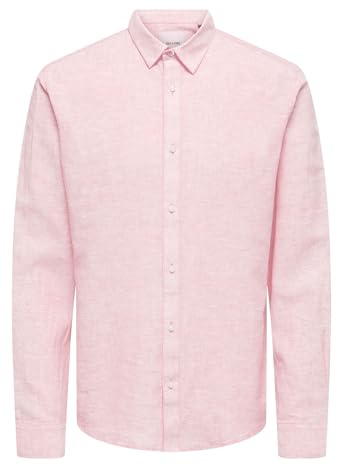 Only & Sons herr Onscaiden Life Ls Solid Linen Blend Noos Onscaiden Life Ls Solid Linen Blend Noos (1-pack)
