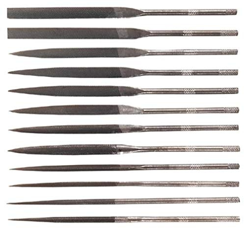 General Tools S475 Swiss Pattern Needle Files, Set of 12