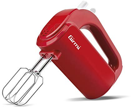 Girmi SB02 Batteur électrique, 170 W, rouge