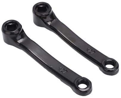 harayaa Praktische Fahrradkurbelgarnitur, Vielseitig Einsetzbarer Aluminium Fahrradkurbelarm für Rennrad, Heimtrainer, 127 Kurbelarm