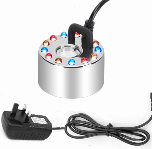Halloween Decor Mist Maker Mini Ultrasonic Water Pond Fountain Fogger
