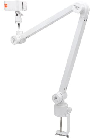 LICAEVEY Soporte de Micrófono de Micrófono del Brazo de la Pluma, Soporte de Brazo de Micrófono Rotativo de 360 ​​° para Micrófonos de 32 a 60 Mm de Diámetro, Capacidad de Carga de 2,5