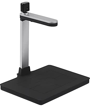 HD Document Camera Scanner 10 Mege-Pixel med AI-teknik med dubbla kameror Stöd för fyllningsljus PDF Export Video Recording Support Scan A4-format för Office Library Bank för