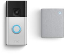 Ring Battery Doorbell, Satin Nickel with Chime (Newest Model)