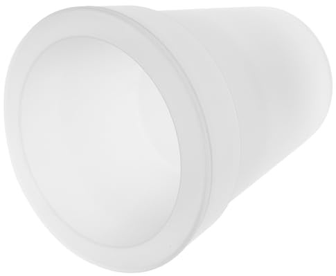 UKCOCO Vaso da Fiore Solare LED Bianco Luce Integrata Senza Fili, Design Creativo e Romantico per Decorazioni da Giardino All'aperto e Scrivania