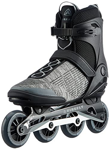 Firefly Herren Ils 350 M84 Inline-Skate, Black/Greydark/Grey, 39 EU
