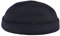 HANSEHELD Classic Docker Cap Blau Wolle Kurz Flach 57 | Seemannsmütze | Dockermütze | Winter | Docker Hut | Made in Germany