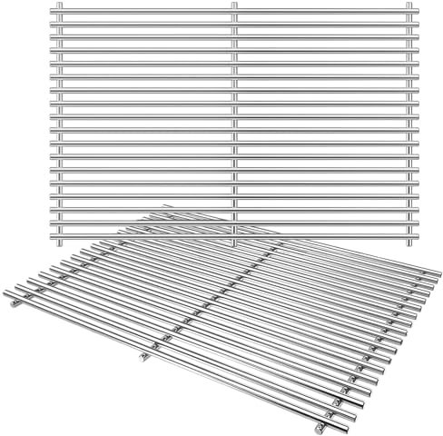 Waltboar 18.85 Grill Grate for Weber Genesis II 300 & Genesis II LX 300 Series Grills;Genesis II E&S 310 315 320 325 335 Grills;Weber Genesis II Grate 66095;304 Stainless Steel Grill Grate (2 Pcs)