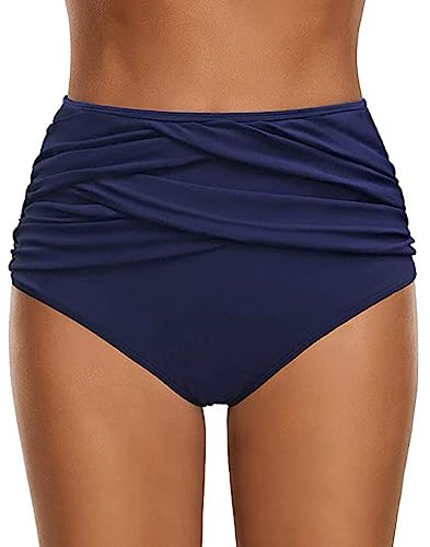 Maillot de Bain Menstruel Culotte Menstruelle Fuite Menstruation Bas de Bikini Femme Short de Bain Absorbant Short de Bain Taille Haute Maillot de bain étanche Menstruel Bikini