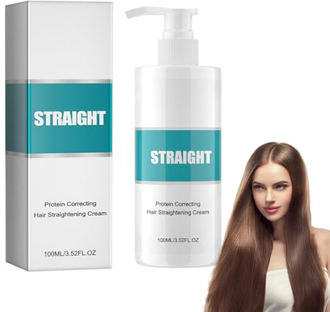 Wonsters Crema lisciante per capelli, Crema lisciante per capelli, correttiva alle proteine, Liscia le doppie punte crespe
