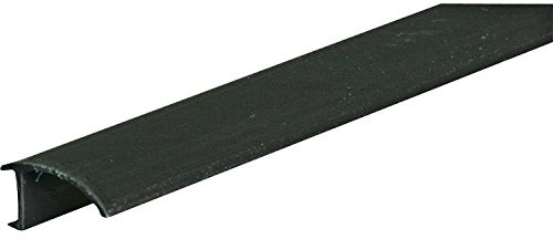 Prime-Line MP7810 Glass Retainer Strips, 9/32 In. x 1/2 In. x 72 In., Rigid Vinyl, Black (25 Pack)