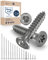 Schrauben Torx Edelstahlschrauben 5x35 Edelstahl V2A rostfrei Spanplattenschrauben für Holz Teilgewinde 5mm stark 35mm lang 100 Stück Holzschrauben Holz A2