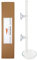 GARNELEN4YOU® Futterrohr-Set aus Laborglas | 100% Made in Germany | Rohr und Futter-Schale für Garnelenfutter | elegant schmales Design | bruchfestes Glas statt billiges Acryl | Shrimp Feeder Tube