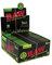 RAW Black Organic Hemp Papers King Size Box 50 Hefte á 32 Blatt