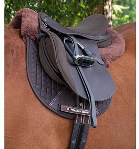 Premier Equine Reitsattel Wildleder und Synthetik GP