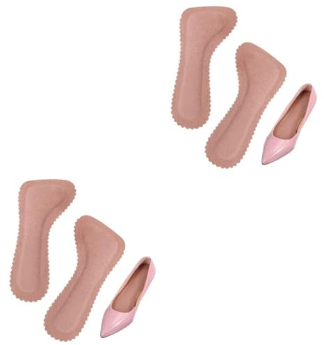 CLISPEED 2 Paar Schweißabsorbierende Einlegesohlen Für Damen-high-heels – Ledereinlagen Fußpflegekissen Bequemer Täglicher Gebrauch