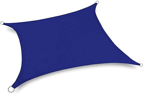 Tenda parasole triangolare di alta qualità, durevole, 3 x 3 m, per esterni, patio, giardino, blocca i raggi UV e crea un elegante baldacchino per posto auto coperto o prato all'ombra
