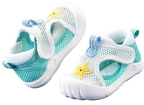 Wassersocken für Kinder, Kleinkind-Sandalen für Jungen und Mädchen, Baby, Neugeborene, Sommer-Sneaker, niedlich, atmungsaktiv, Netz, rutschfestes Design, Wandersandalen für Mädchen, Sommersandalen,