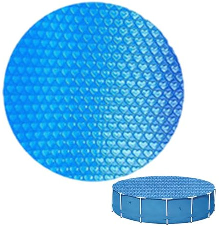 Bâche À Bulles Solaire Ronde Pour Piscine, Couverture Solaire De Piscine Ronde, Solaire Film D'isolation Thermique Pour Piscines, Couverture De Pisculage Retenue, Bache Protecteur Piscine Chauffante E