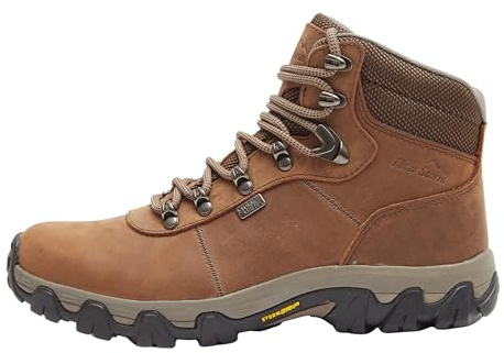 Peter Storm Women’s Caldbeck Walking Boot with High Traction Rubber Sole & Ankle Support, Durable (Brown, UK Footwear Size System, Adult, Women, Numeric, Medium, 5)