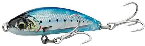Savage Gear Gravity Pencil – Micro Pencil Lure for Sea Bass, Mackerel, Cod, Long Distance Casting, Flat-Sided Profile for Superior Water Grip, Saltwater Fishing Lure Ghost Sardine 6 cm
