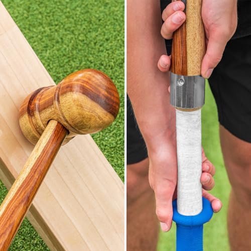 FORTRESS Cricket klubba / Re-Grip kon - 2-i-1 cricketverktyg