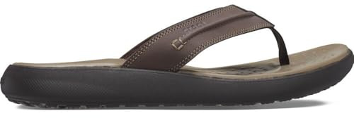Crocs Homme Yukon Vista II LR Flip Tongs, Espresso, 43/44 EU