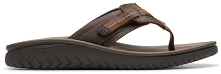 Clarks Homme Wesley Sun, Beeswax Leather, 44.5 EU