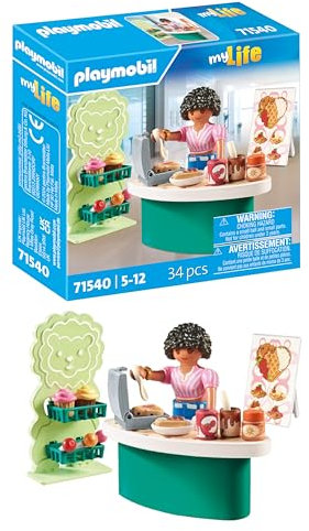 PLAYMOBIL | MyLife | Süßigkeitenstand | Spielzeug für Kinder ab 5 Jahren | 71540