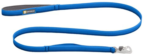 Ruffwear, Front Range Dog Leash, 5 ft Lead with Padded Handle for Everyday Walking, Blue Pool