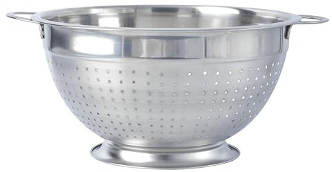 Mali’S, 10563, Passoire De Cuisine Grand Volume, Ø 24 Cm, Inox, Argent