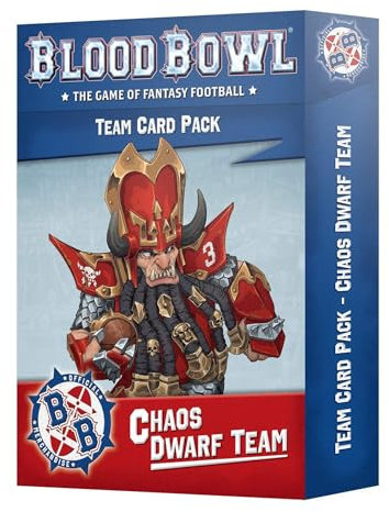 Games Workshop - Warhammer - Blood Bowl: Chaos Dwarf Cards