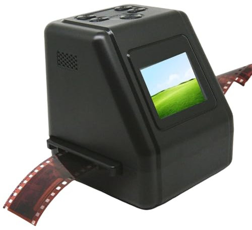 Negatively Scanner JPG ABS Escáner de diapositivas de película de conversión rápida con pantalla LCD de 2 pulgadas para portátil accesorio de computadora