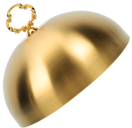 Mobestech Inoxidable para Steak Cloche para Mantener Caliente Diseño Esférico para Cocción Uniforme para Restaurantes y Uso Doméstico