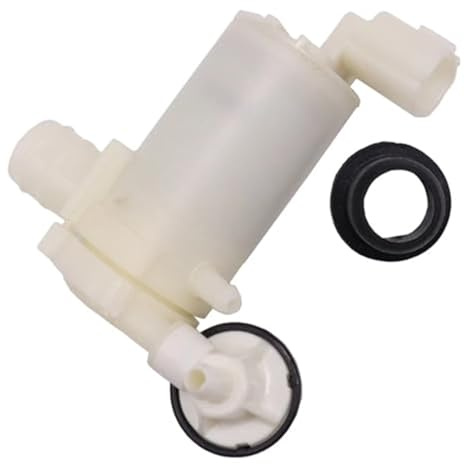 Yurefax Motore della pompa lavavetri tergicristallo anteriore con anello di tenuta, for Mazda,2, for, Demio 2007-2014 D65167482A Sostituzione pompa lavacristallo