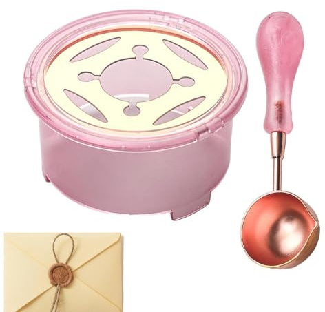 Sigill set, tätning kit med bokstäver, smältkruka | Handgjord bröllopsinbjudning, korttillverkning med bokstäver