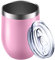 Reusable Coffee Cup, Insulated Travel Mug Vacuum Stainless Steel with Spill Proof Lid, Great for Hot & Cold Drinks - Coffee, Tea, Milk and Wine,12oz/340ml (Pink)