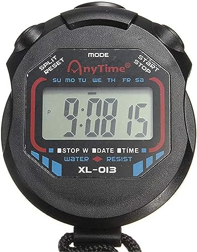 Cronómetro Deportivo de Cuello | Temporizador Digital para Entrenamiento | cronómetro para árbitro de fútbol | cronómetro de Gimnasio | Temporizador de Cuello portátil | cronómetro Digital Deportivo