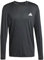 adidas Men's Train Essentials Stretch Long Sleeve T-Shirt, Black, XXL