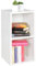 FineBuy Standregal Holz 30x60x30 cm Modern Regal Klein, Wandregal Ablageregal Schmal, Kleines Bücherregal 2 Ablagefächer, Schmales Design Holzregal Nischenregal