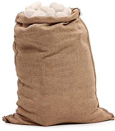 MISOYE Sac Toile de Jute pour Conservation Pomme de Terre, Sable, Terre de Jardin - Course en Sac Method