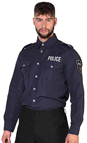 Boland Homme 2062 T-Shirt De Police, Multicolore, XL EU