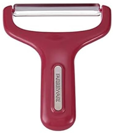 Farberware Professional Large Y Shaped Vegetable Peeler with Stainless Steel Premium Ultra Sharp Blade, 4.53x0.79x5.31 Inch, Berry