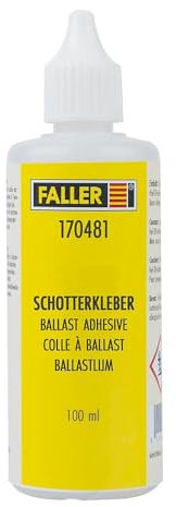 FALLER 170481 Schotterkleber für Gleise Gleisschotter Spur H0 TT N
