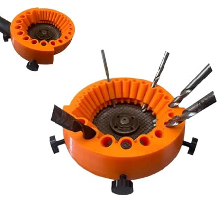 Afilador de brocas, herramienta universal de afilado de brocas, afilador de brocas, afilador de brocas para amoladora, brocas de 2 a 13 mm para amoladora de 125 mm