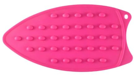 LOVIVER Resto di ferro silicone Resistenza al calore Anti slip cuscinetto in ferro multiuso portatile padigne più spesse per arricciacai da stiratura per la, Rosa