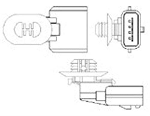 Magneti Marelli 466016355112 Sonda Lambda Dacia, Renau