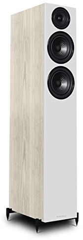 Wharfedale Diamond 12.4 Floorstanding Speaker, Light Oak