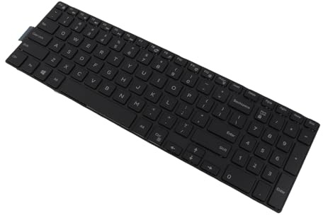 Teclado de Repuesto para Dell, Inspiron 15 3000/15 5000 / 17‑5000 / 5547/3542 Teclado de Computadora Portátil, 101 Teclas Teclado de Repuesto para Computadora Portátil, Tacto Sensible Y Fácil de Usar