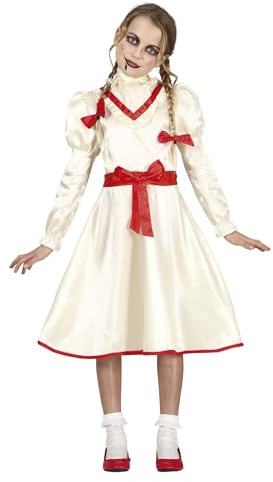 FIESTAS GUIRCA Horror Puppe Kostüm für Mädchen 10–12 Jahre